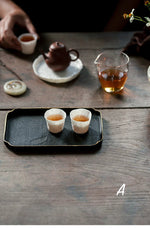 Folded Paper Ceramic Teacup -2