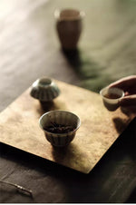Handwritten Script Kintsugi Gaiwan
