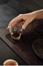 Double Sided Xiangyun Sha Saucer (set of two)