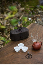 Xiangyun Sha Traveling Teaware Box