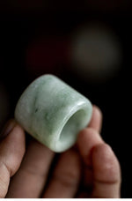 Pale Green Jade Teapot Lid Holder