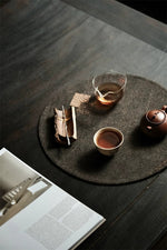 Double Sided Xiangyun Sha Tea Mate - Round