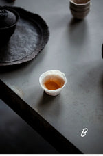 Folded Paper Ceramic Teacup -2