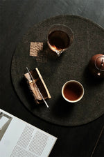 Double Sided Xiangyun Sha Tea Mate - Round