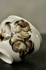 Abstract Brush Teacup