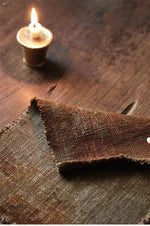 Plant Dyed Linen Tea Mat