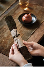 Plant Dyed Linen Tea Mat