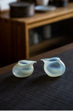 Handmade  Bird Glass Faircup