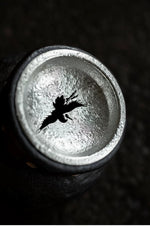 Drum Tea Waste Jar (Jian Shui) with Tin Lid