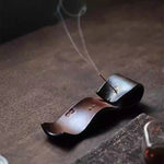 Wave Leather Incense Holder