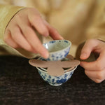Flower shaped Tea Cup Liner & Coaster