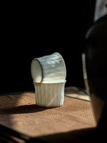 Folded Paper Ceramic Teacup -1