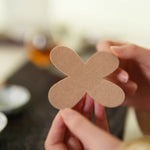 Flower shaped Tea Cup Liner & Coaster