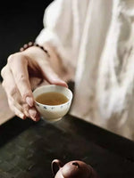 Handpainted Characters Teacup
