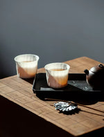 Folded Paper Ceramic Teacup -1