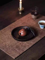 Deer Jacquard  Weaving Tea Mate-Double Sided