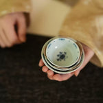 Flower shaped Tea Cup Liner & Coaster