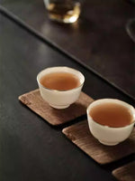 Double Sided Xiangyun Sha Saucer (set of two)
