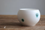Ink Green Dots Waste Water Bowl