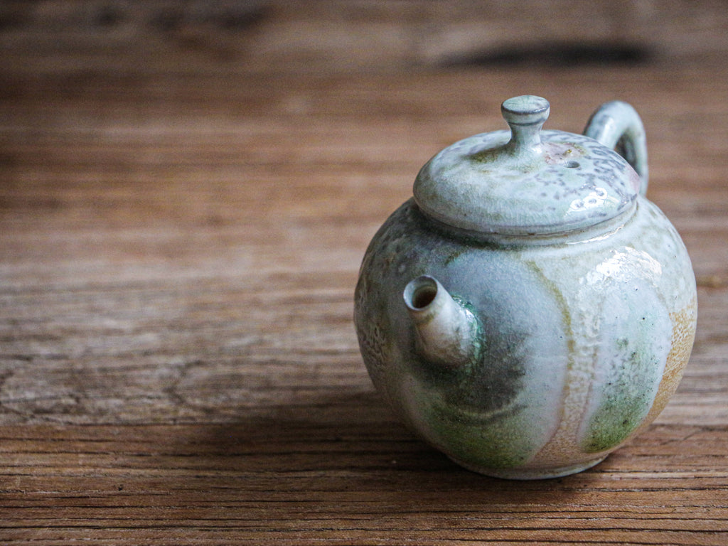 Green Pools Woodfired Teapot