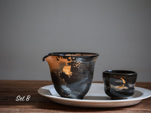 Cloudy Night Soda Woodfired Faircup #01