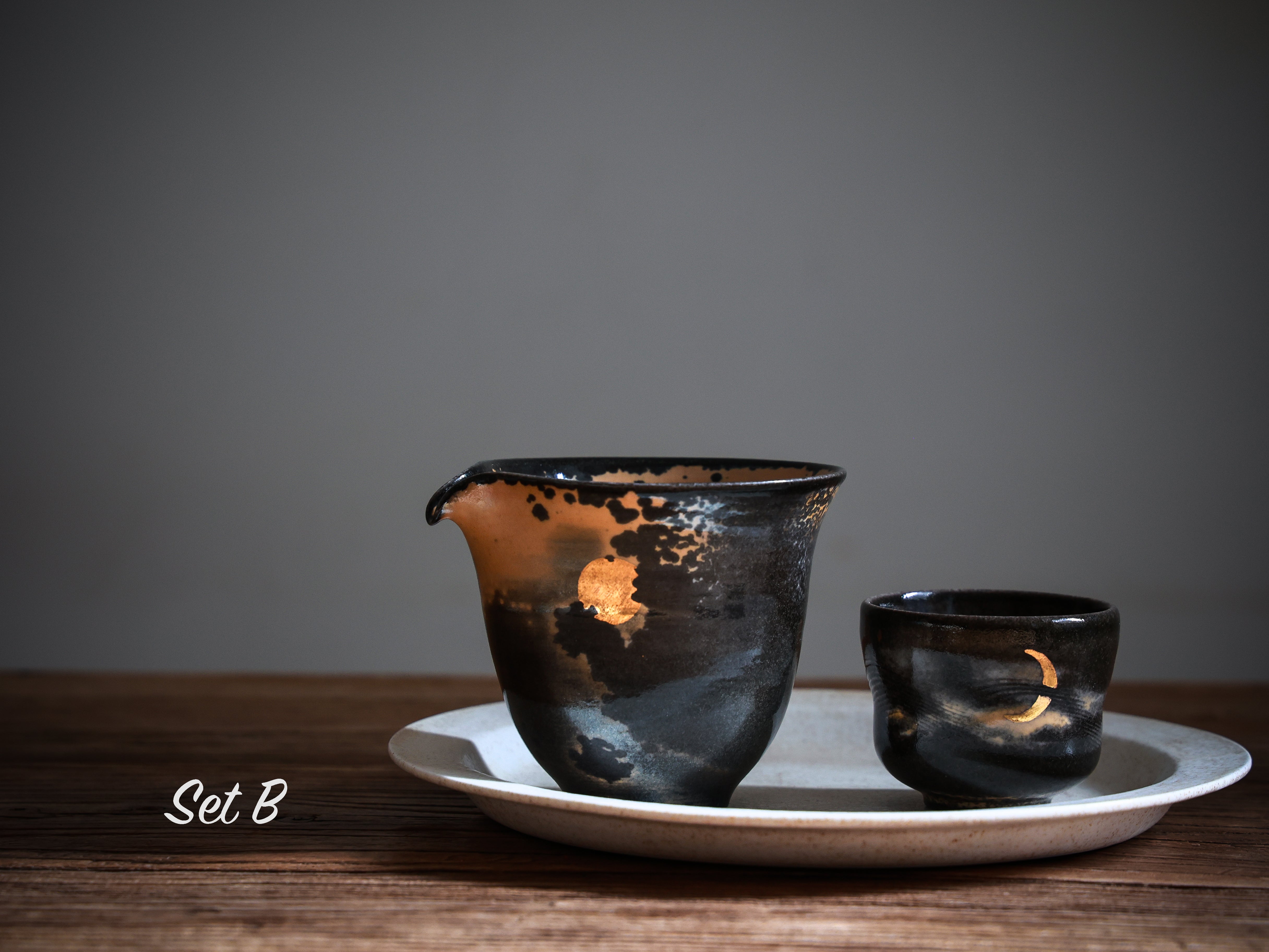 Cloudy Night Soda Woodfired Faircup #01