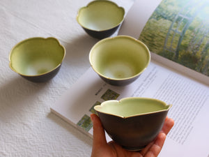 Green Blossom Tea Bowl
