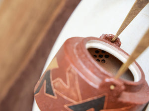 Hand-carved Overhead Teapot