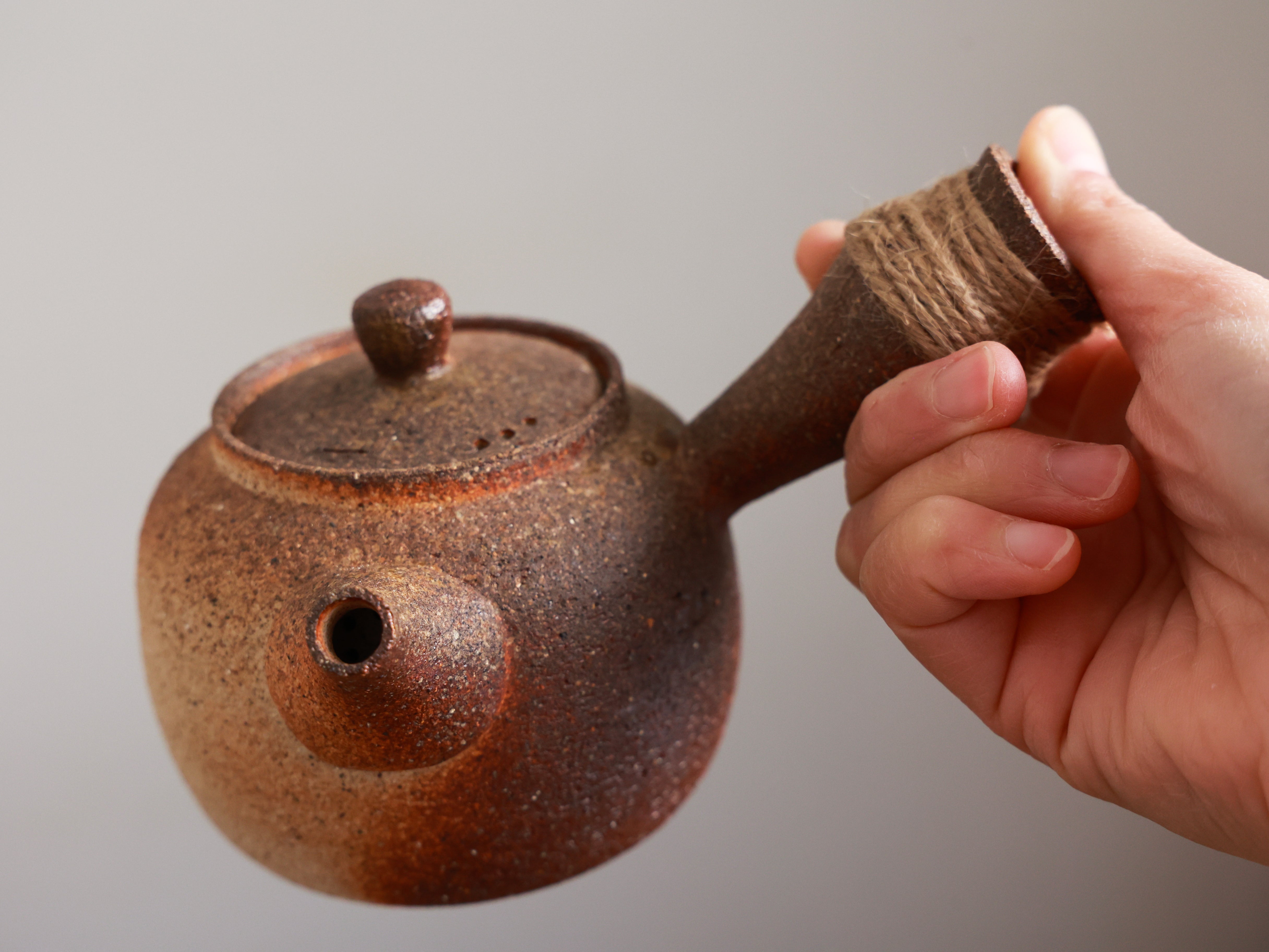 Yunnan Woodfired kettle #002 (available over heat directly)