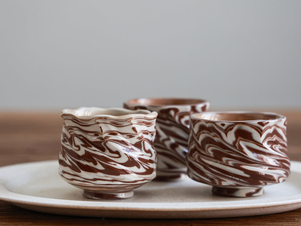 Nerikomi Chocolate Teacup