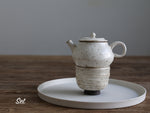 Creamy White Teapot #01