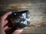 Hand-painted Crescent Soda Woodfired Teacup