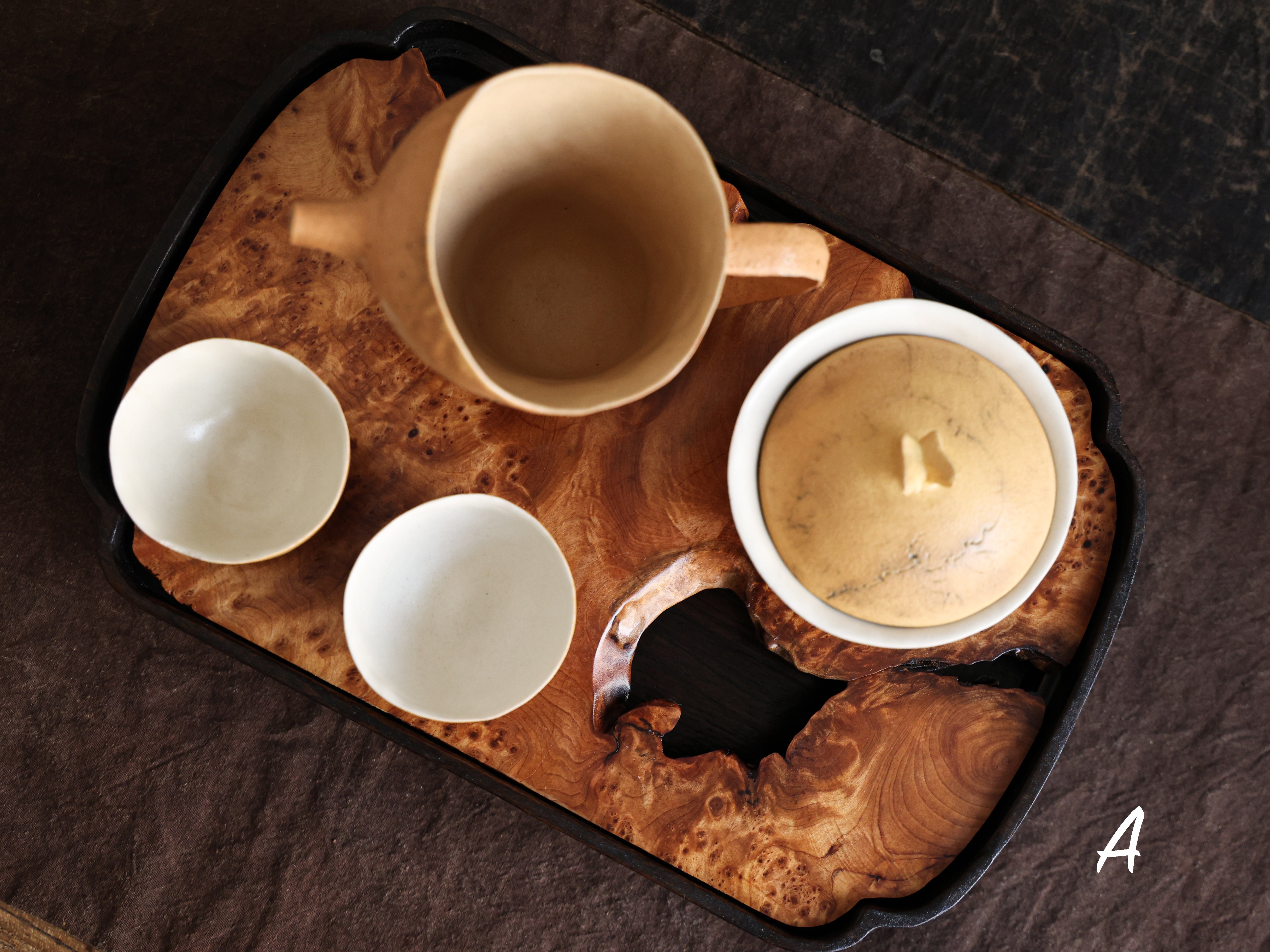 Wabisabi Wooden Teapot Supprt (M)