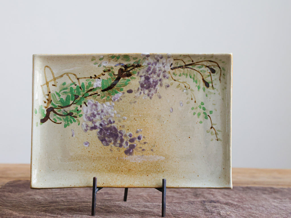 Spring Wisteria Tea Tray