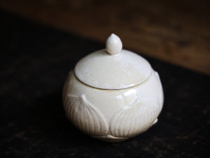 Lotus Bud Woodfired Tea Jar