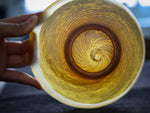 Amber Glass Tea Bowl