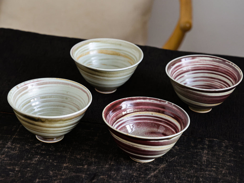 Contrasting Swirls Bowl