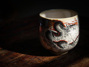 Handpainted Dragon Teapot