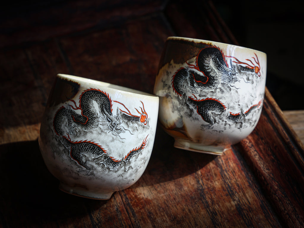 Handpainted Dragon Teapot