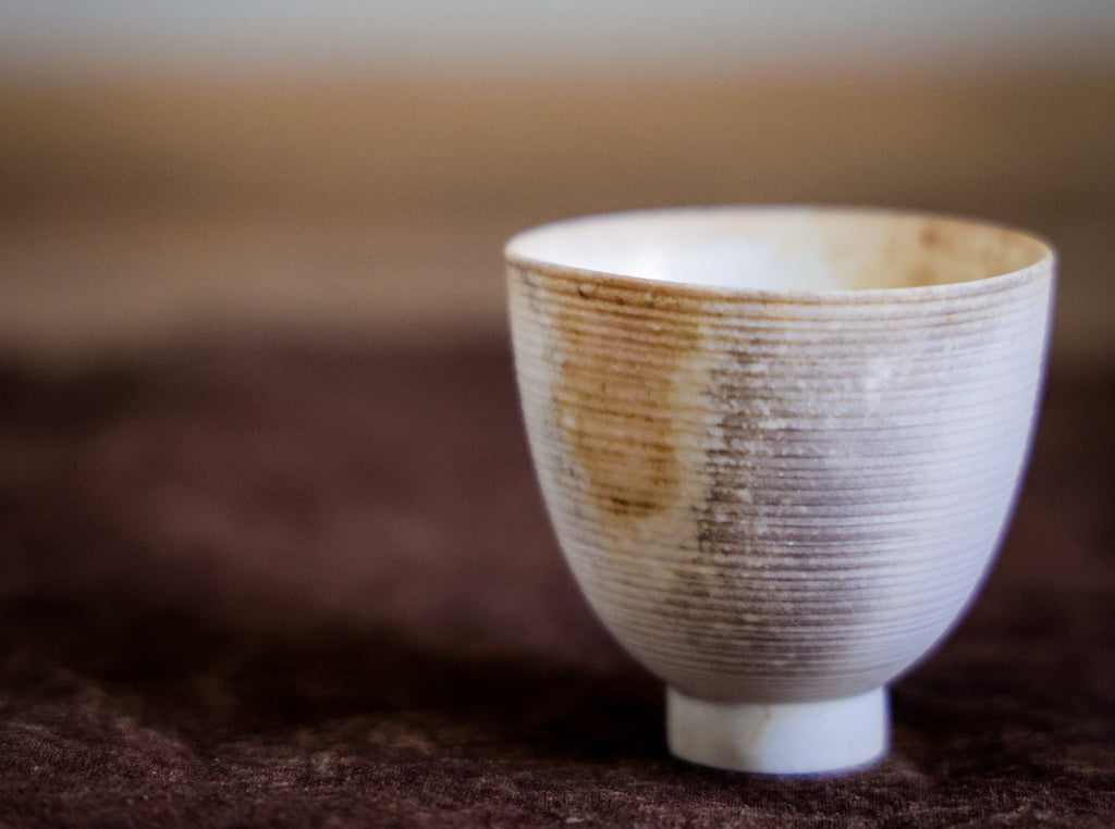 Eggshell Thin Woodfired Teacup