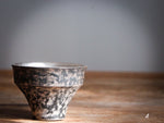 Leopard Skin Silvered Teacup