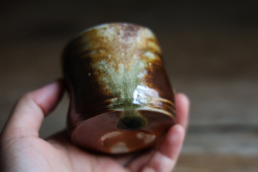 Wabisabi Drip Woodfired Teacup