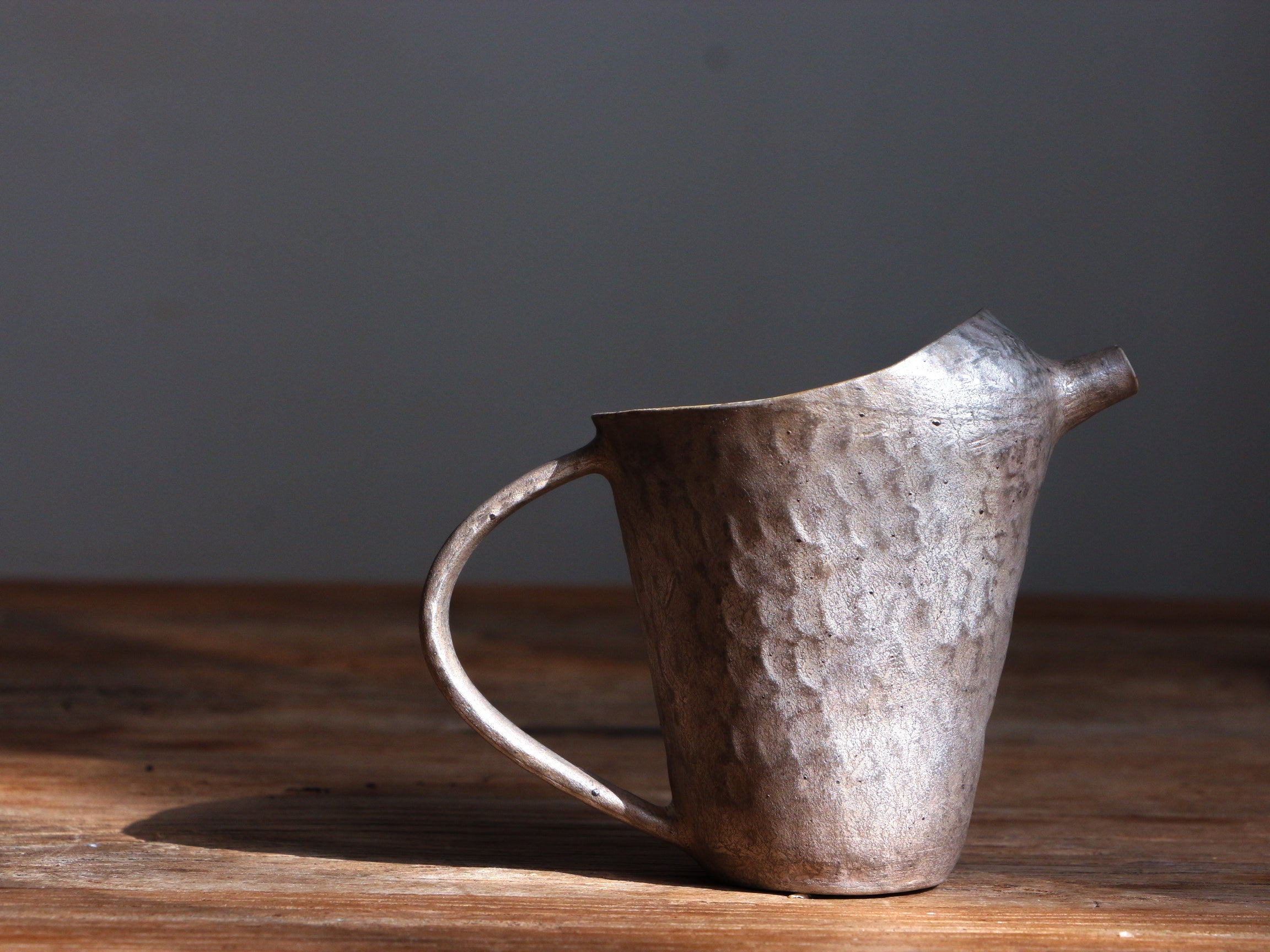Hand-pinched Silver Faircup
