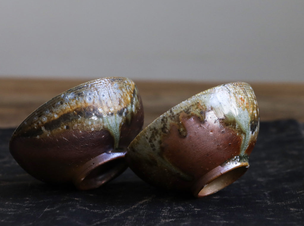 Moonface Woodfired Teacup (set of two)