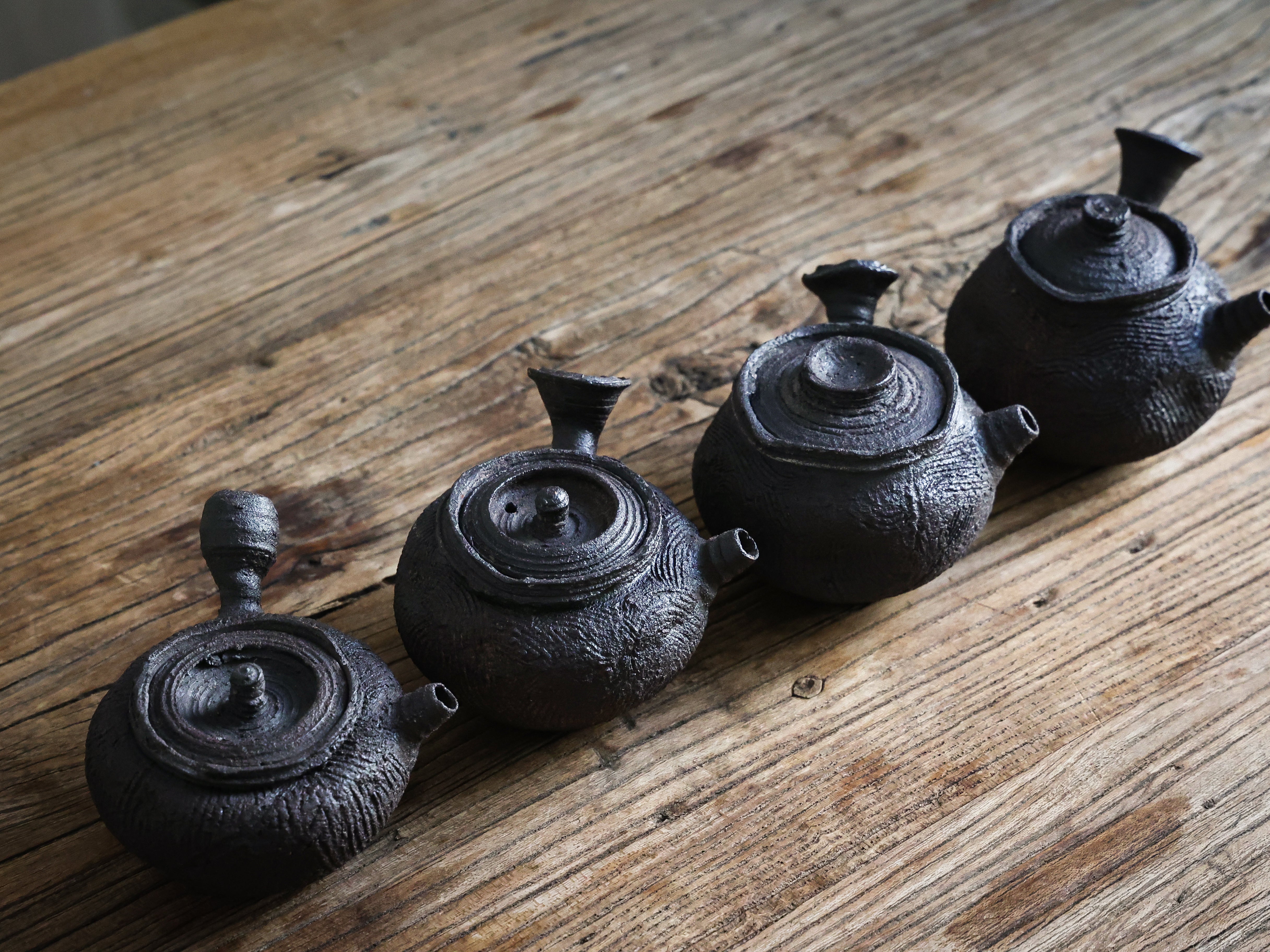 Rusty Black Teapot