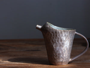 Hand-pinched Silver Faircup