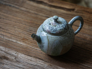 Green Pools Woodfired Teapot