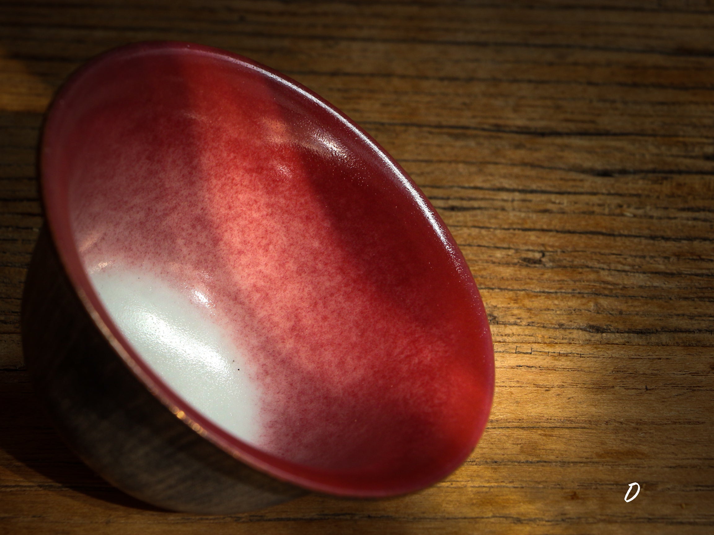 Silver Sketched Gaiwan (Red)