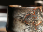 Dragon and Cloud Shino Teacup
