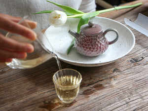 Honeycomb Soda Woodfired Teapot